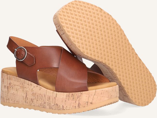 Cognac VIA VAI Platte sandalen SISSEL RAISE Cognac VIA VAI Platte sandalen SISSEL RAISE - large