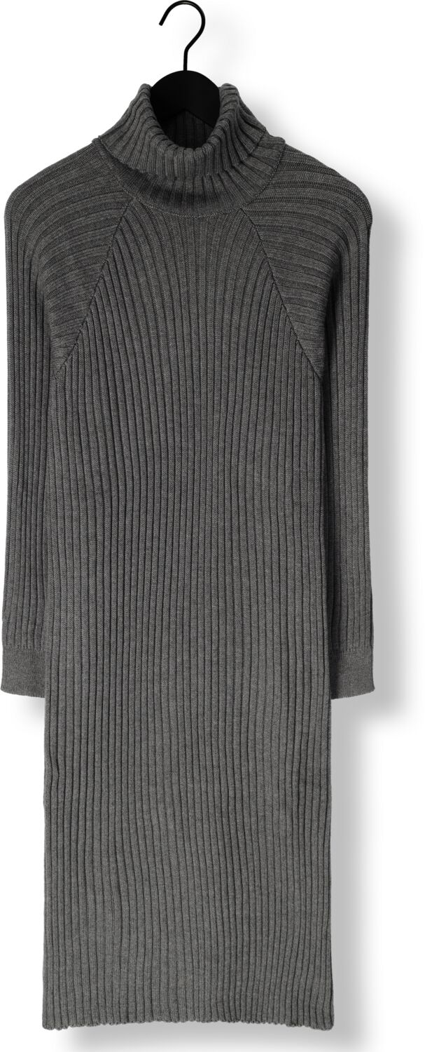 Y.A.S. Dames Jurken Yasmavi Knit Midi Rollneck Dress Grijs
