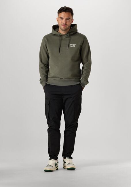 Groene PURE PATH Trui REGULAR FIT SWEATERS HOODIE302 - large