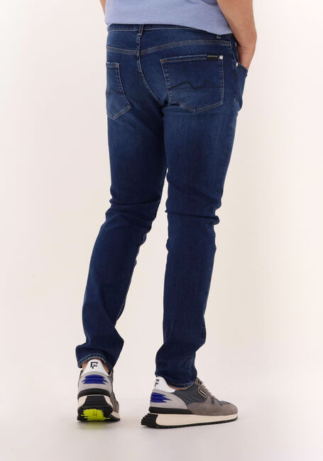 Donkerblauwe 7 FOR ALL MANKIND Slim fit jeans SLIMMY TAPERED STRETCH TEK ESSENTIAL - large