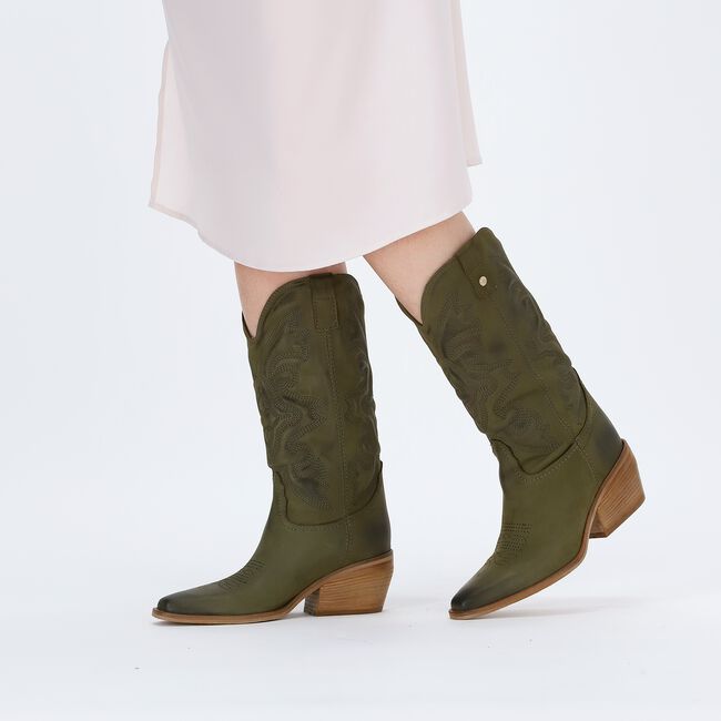 Groene NOTRE-V Cowboylaarzen AL330 Groene NOTRE-V Cowboylaarzen AL330 - large