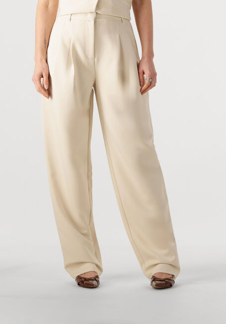 Beige CO'COUTURE Pantalon VOLACC BARREL PLEAT LONG PANT - large