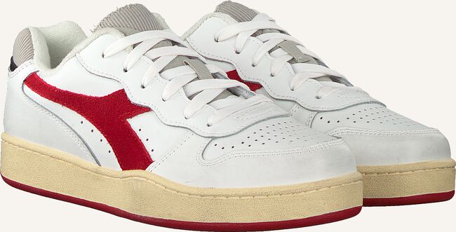 Witte DIADORA Lage sneakers MI BASKET LOW USED Witte DIADORA Lage sneakers MI BASKET LOW USED - large