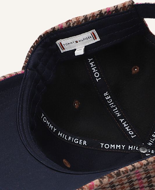 Bruine TOMMY HILFIGER Pet FEMININE PREP CHECK CAP Bruine TOMMY HILFIGER Pet FEMININE PREP CHECK CAP - large