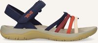 Blauwe TEVA Platte sandalen W ELZADA SANDAL - medium
