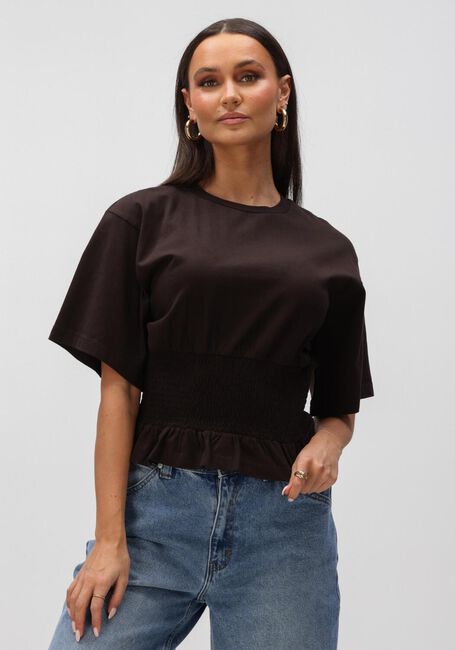 Bruine NEO NOIR Tops & T-shirts DRAY BOXY SMOCK TEE - large