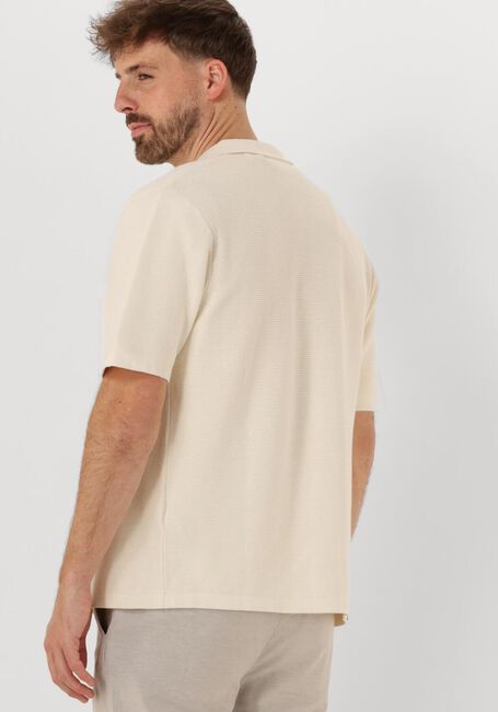 Beige ANERKJENDT Polo AKSVEND S/S KNIT SHIRT - large