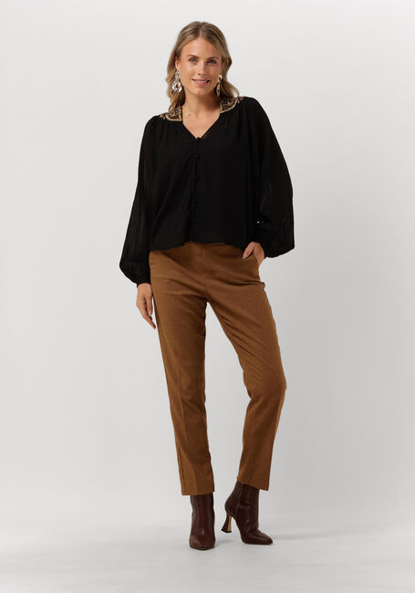 Zwarte LOUIZON Blouses WOOHOO TOP - large