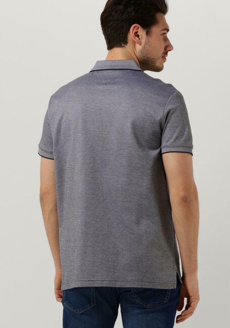 Grijze TOMMY HILFIGER Polo OXFORD LOGO COLLAR REG POLO - large