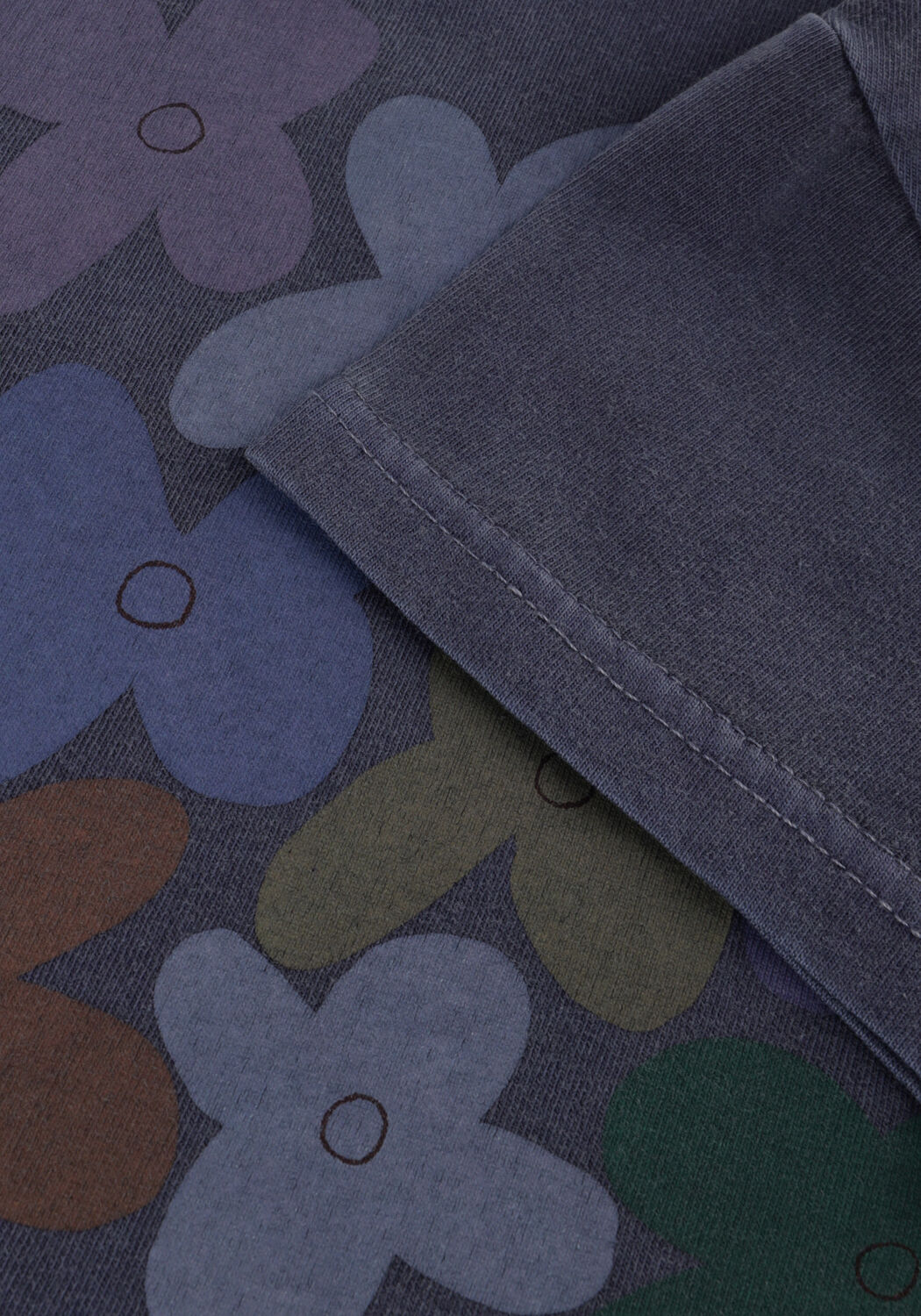 Donkerblauwe Jelly Mallow T-shirt DREAM PIGMENT T-SHIRT - large