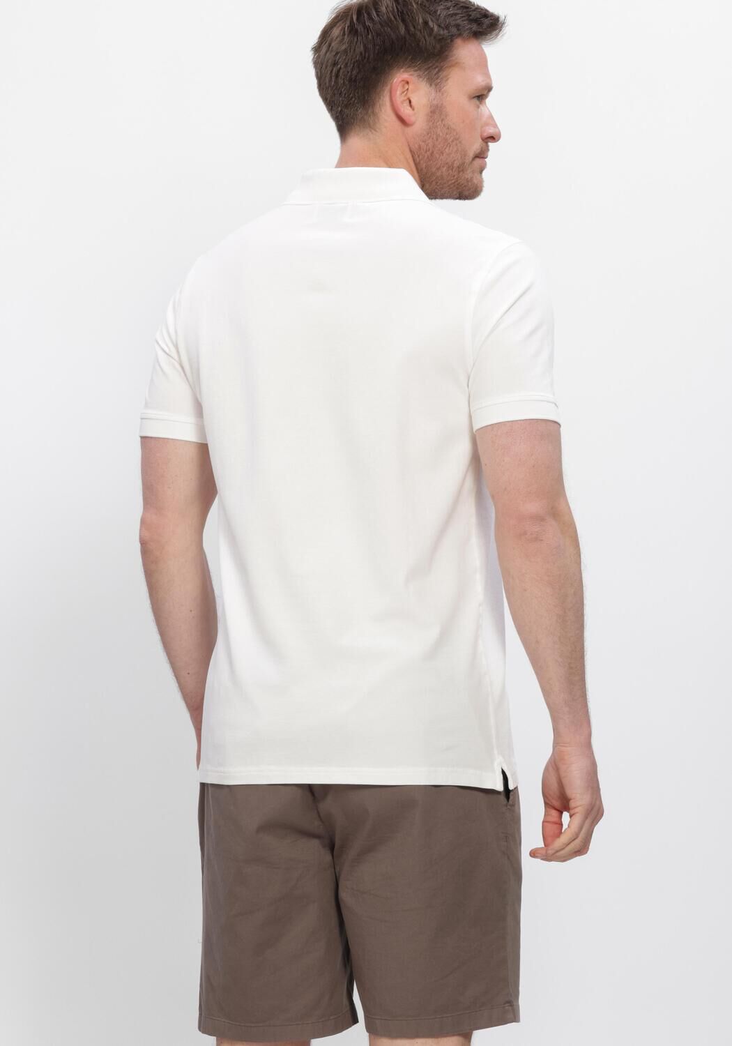 Witte STEFANO LAURAN Polo POLO BJORN - large