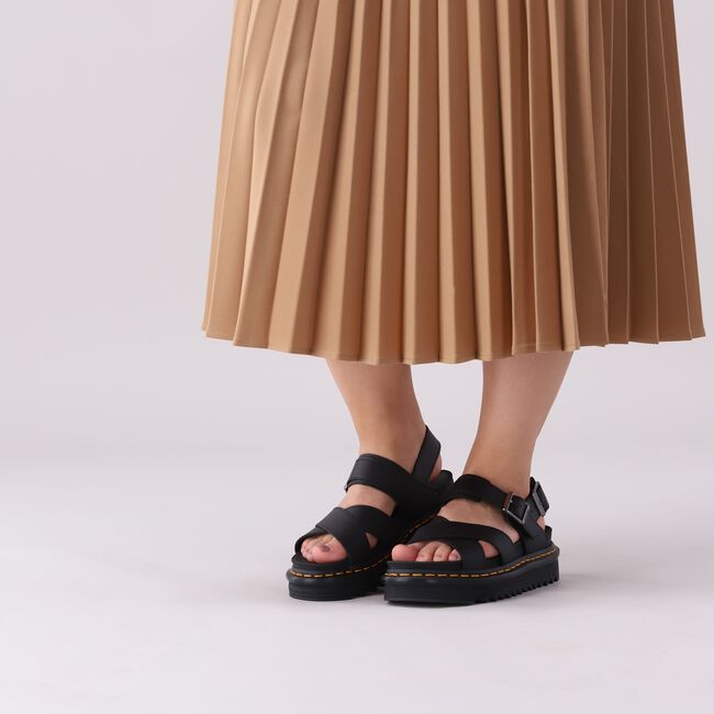 Zwarte DR MARTENS Platte sandalen VOSS II Zwarte DR MARTENS Platte sandalen VOSS II - large