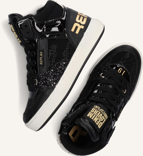 Zwarte REPLAY Hoge sneakers COBRA 1 Zwarte REPLAY Hoge sneakers COBRA 1 - large