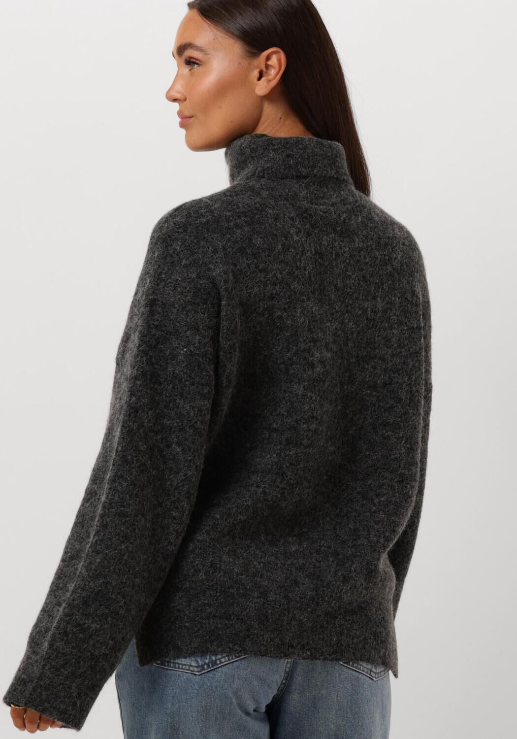 GESTUZ Dames Truien & Vesten Alphagz Rollneck Grijs