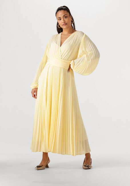 Gele TWINSET MILANO Maxi jurk 251TP2330 - large