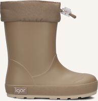 Taupe IGOR Regenlaarzen YOGI DK CUELLO - medium