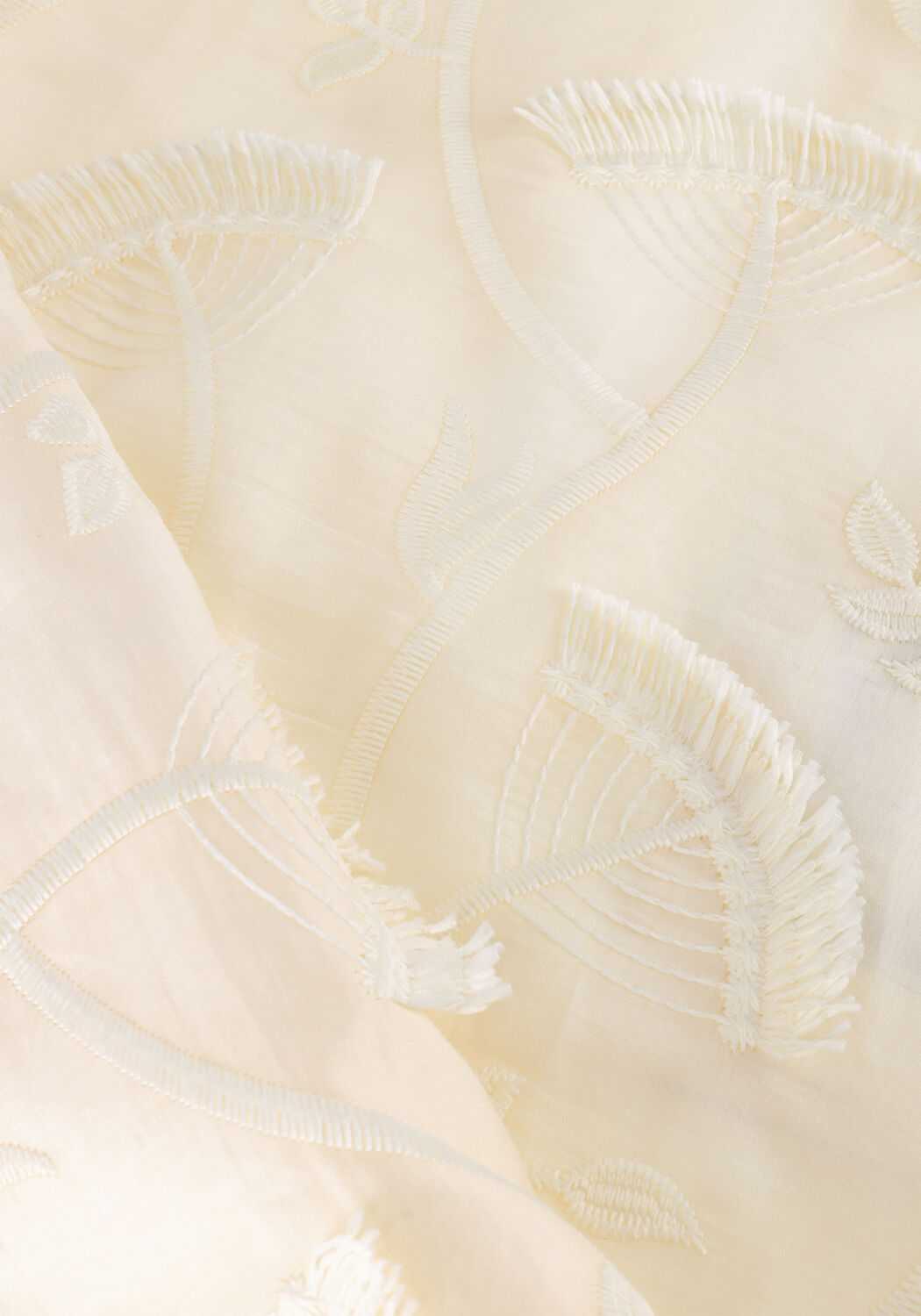 Ecru MINUS Blouses PIPER ROUND NECK BLOUSE - large