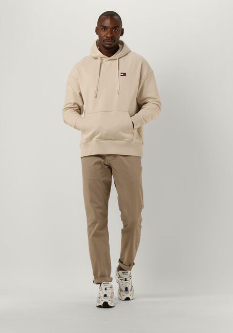 Beige TOMMY JEANS Sweater TJM RLX XS BADGE HOODIE - large