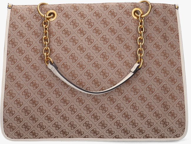 Beige GUESS Handtas AILEEN 4G-LOGO TOTE - large