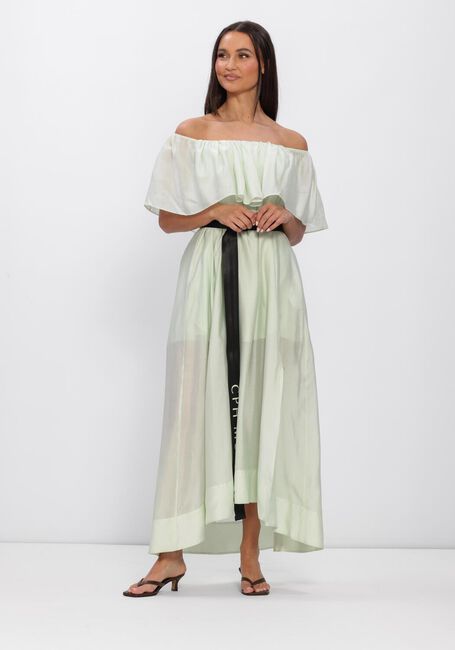 Gele COPENHAGEN MUSE Midi jurk CMMOLLY-DRESS - large