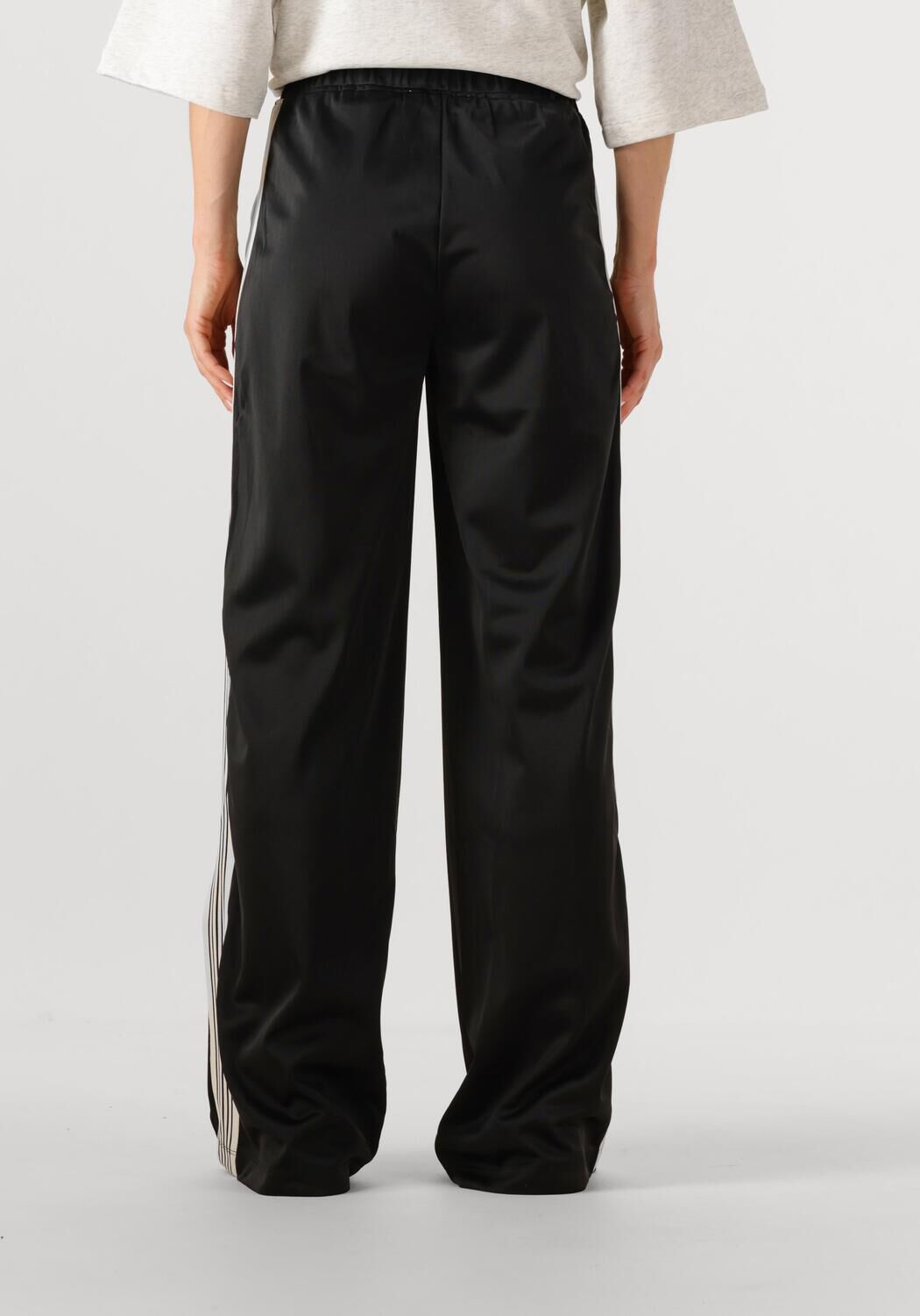 HAUTE L'AMITIÉ Dames Broeken Baggy Track Tall Pants Zwart