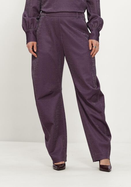 Paarse STUDIO ANNELOES Pantalon Marlies trousers - large