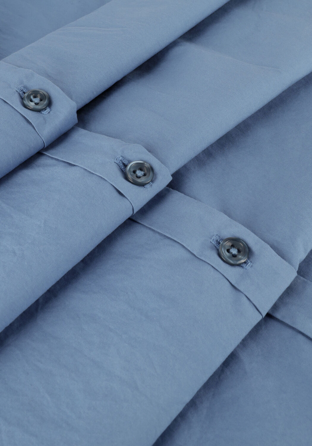 Lichtblauwe KNIT-TED Midi jurk KARO - large