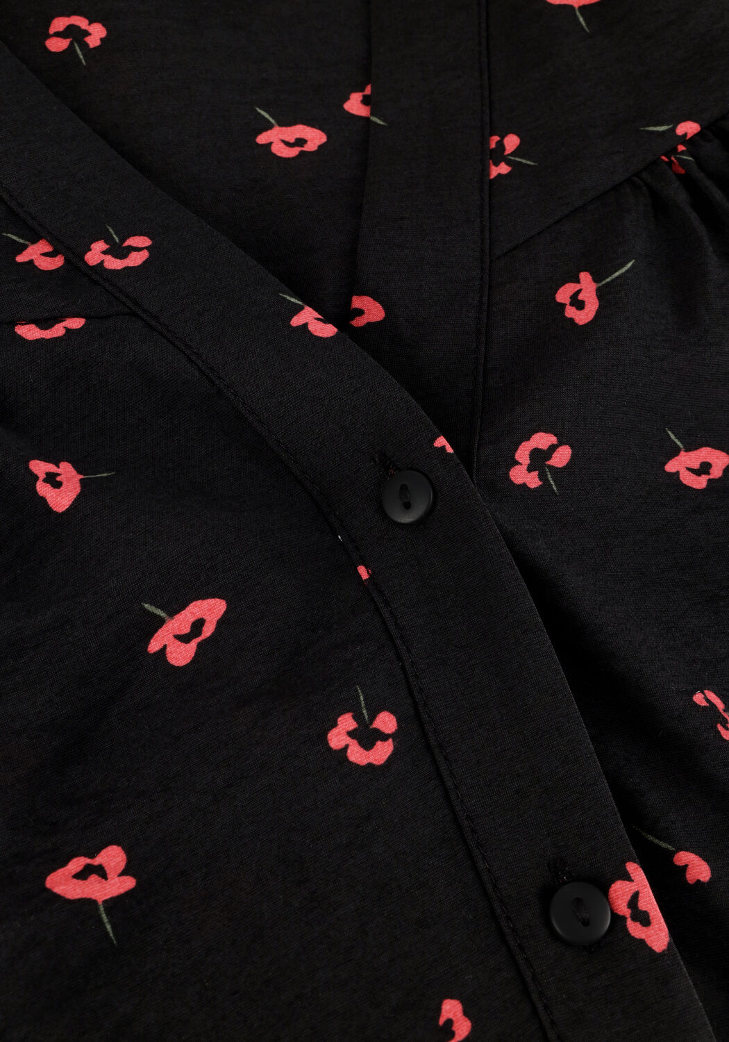 Zwarte MSCH COPENHAGEN Blouses MSCHVINAYA LADONNA SHIRT AOP - large