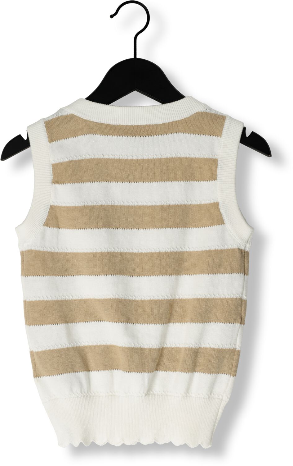 INDIAN BLUE JEANS Meisjes Tops & T-shirts Knitted Singlet Striped Camel