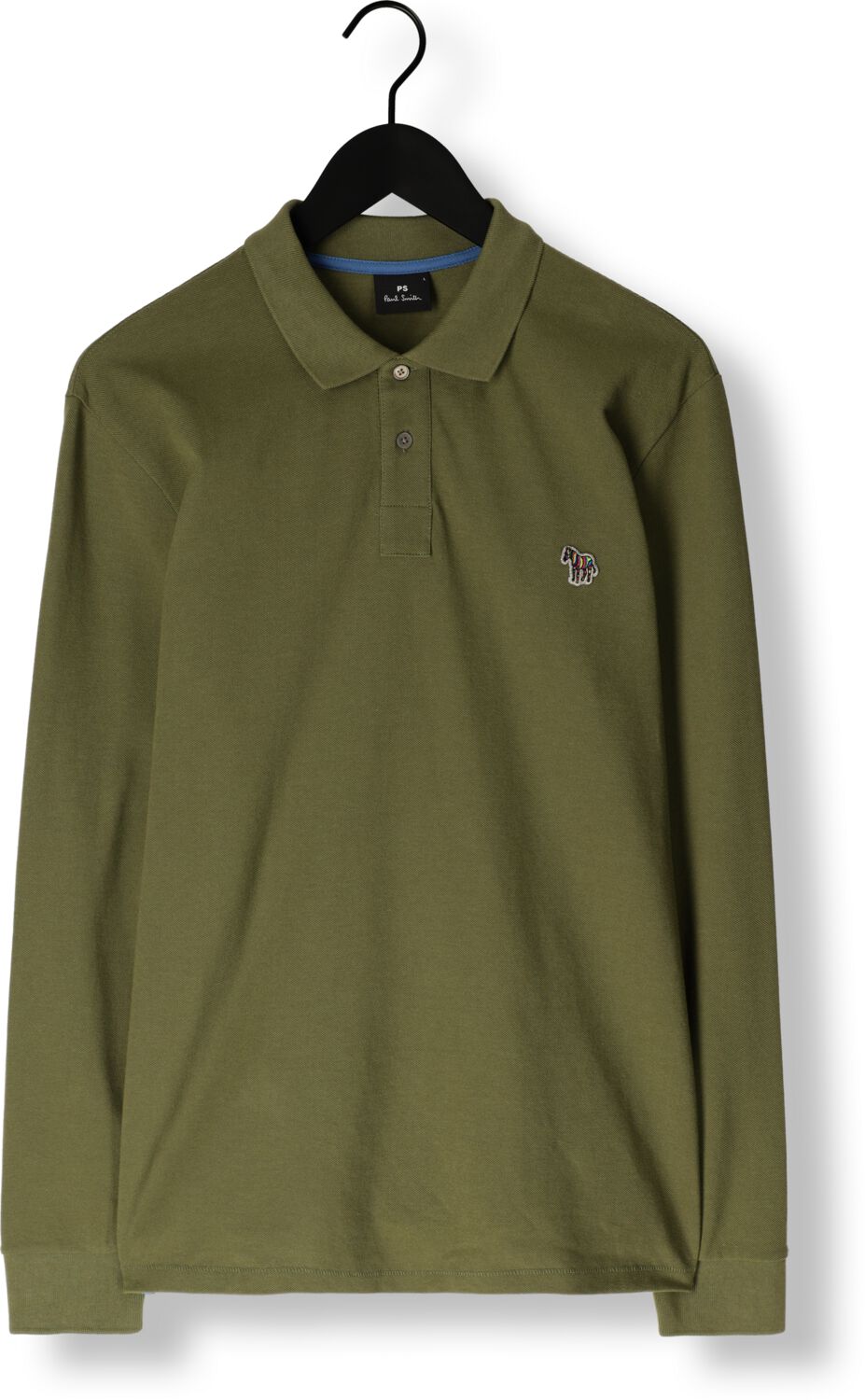 PS PAUL SMITH Heren Polo's & T-shirts Mens Reg Fit Polo Shirt Zebra Groen