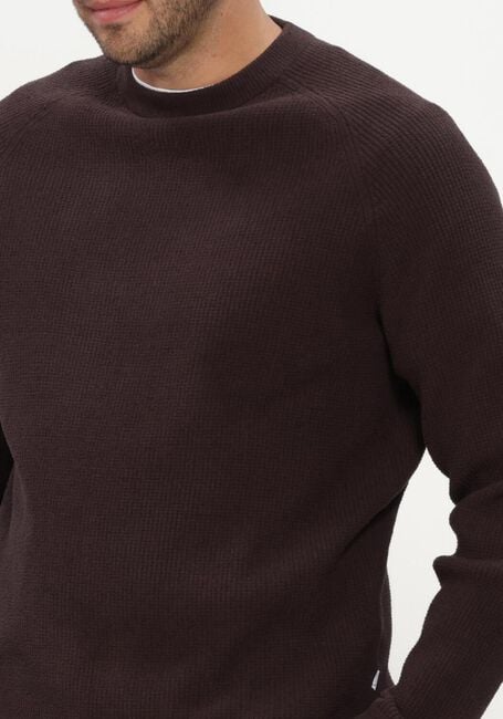 Bruine JC RAGS Trui CREW-NECK SWEATER EDDY - large