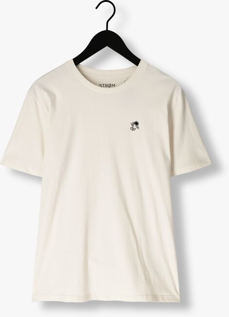 Ecru STRØM Clothing T-shirt T-SHIRT - large