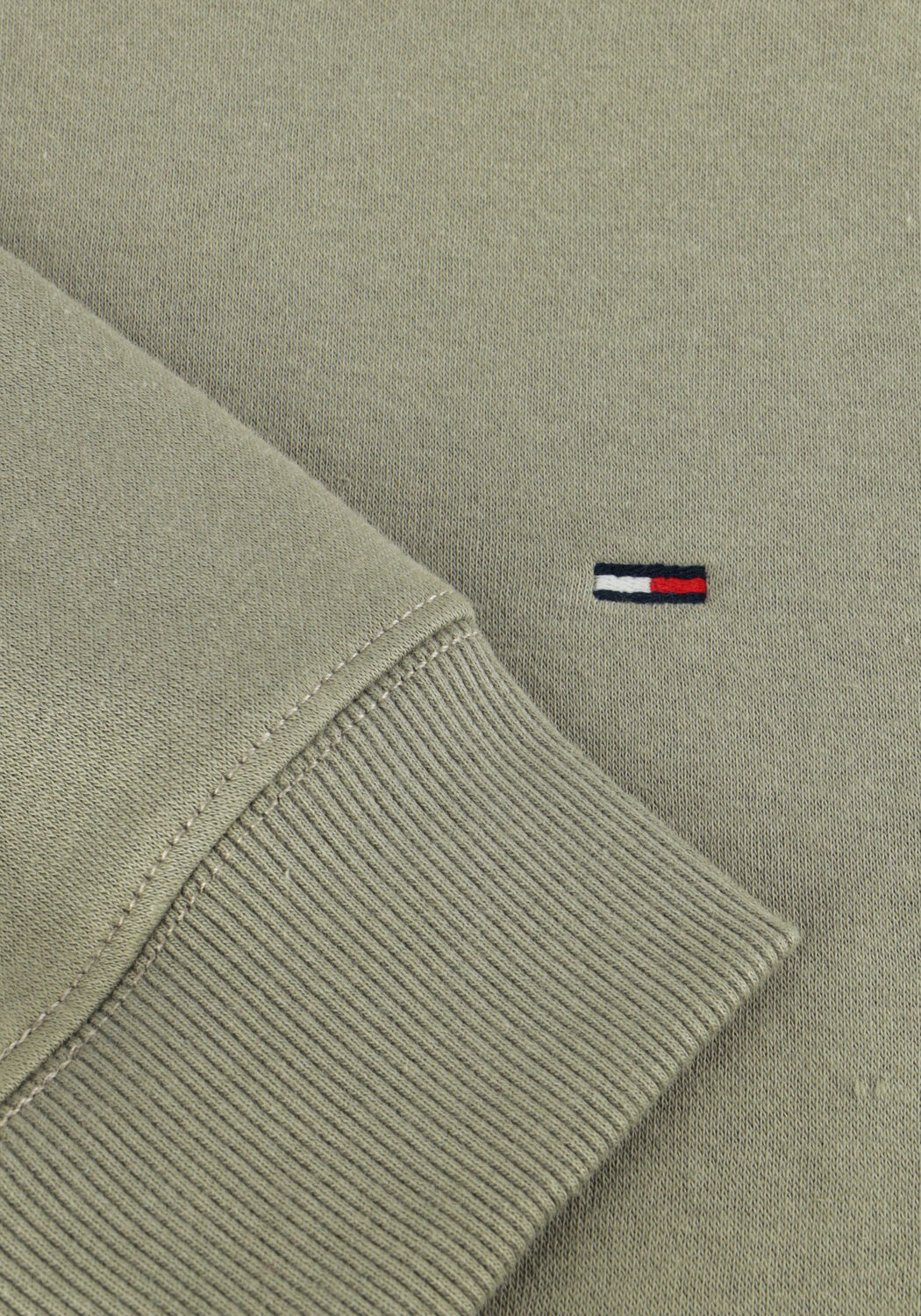 Khaki TOMMY JEANS Trui TJM REG S FLAG CREW EXT - large