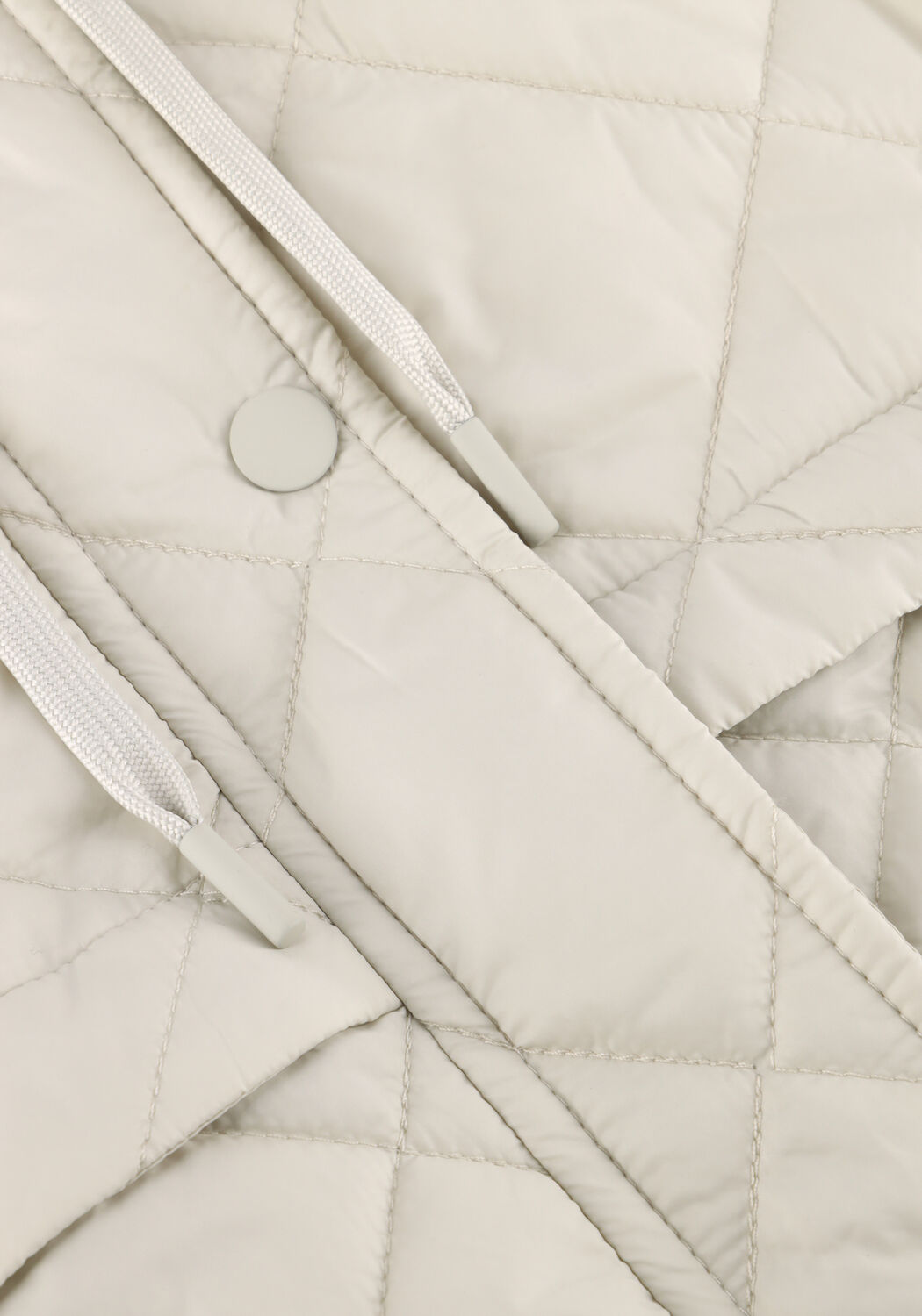 Creme WITHBLACK Gewatteerde jas WBLASTRID QUILTED JACKET - large