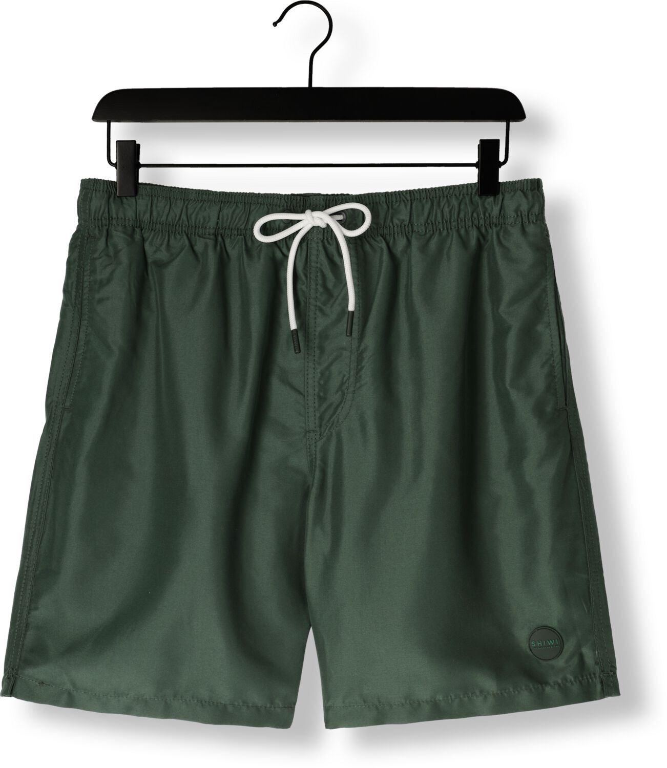 SHIWI Heren Zwembroeken Men Mike Swim Shorts 7 Inch Solid Groen