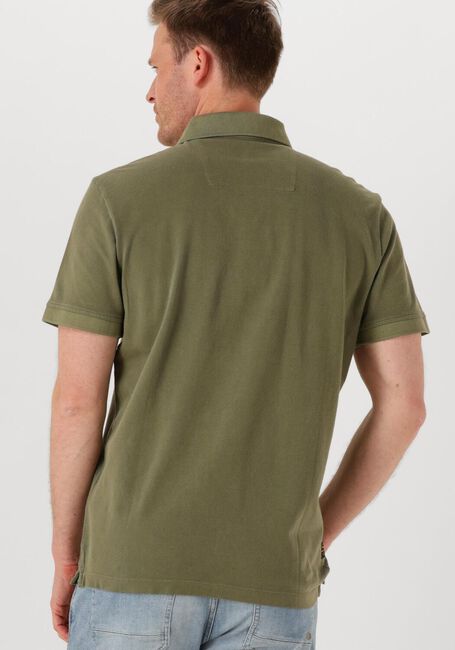 Olijf PME LEGEND Polo PIQUE GARMENT DYE - large