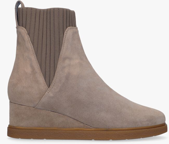 Unisa Sleehak Laars Taupe UNISA Enkellaarsjes JUALO Omoda