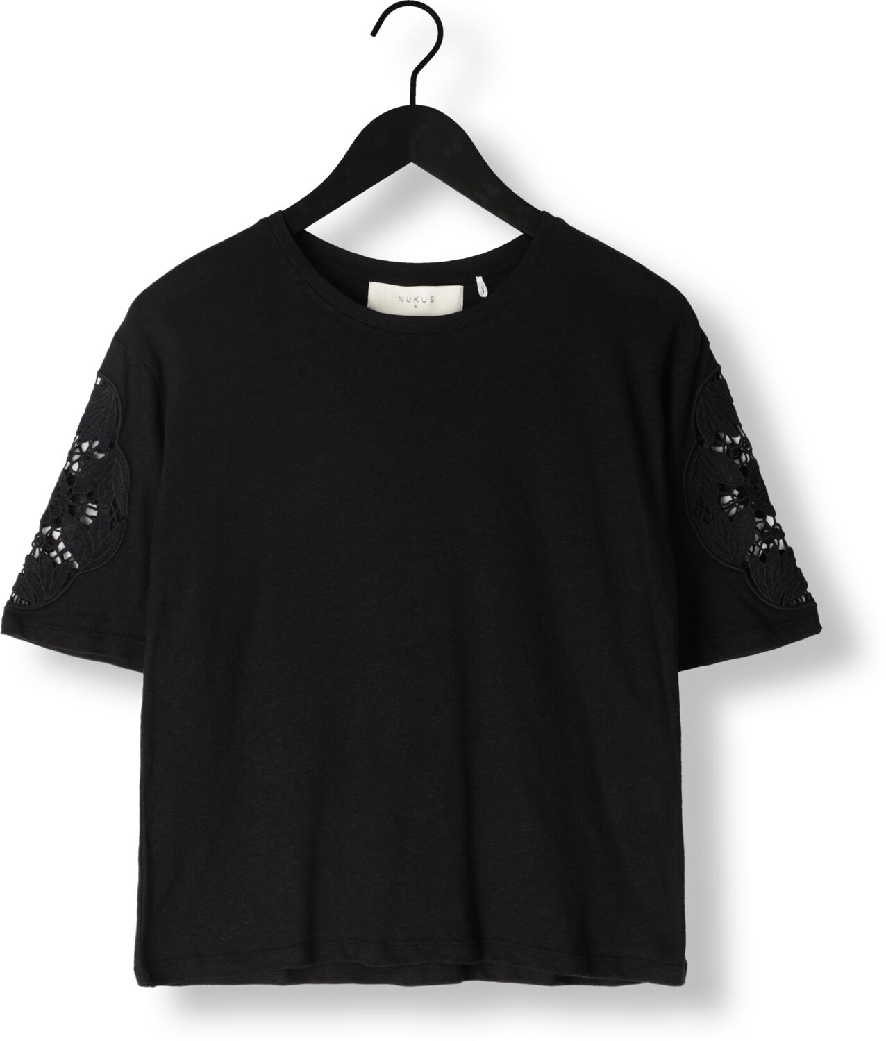 NUKUS Dames Tops & T-shirts Berta Shirt Zwart