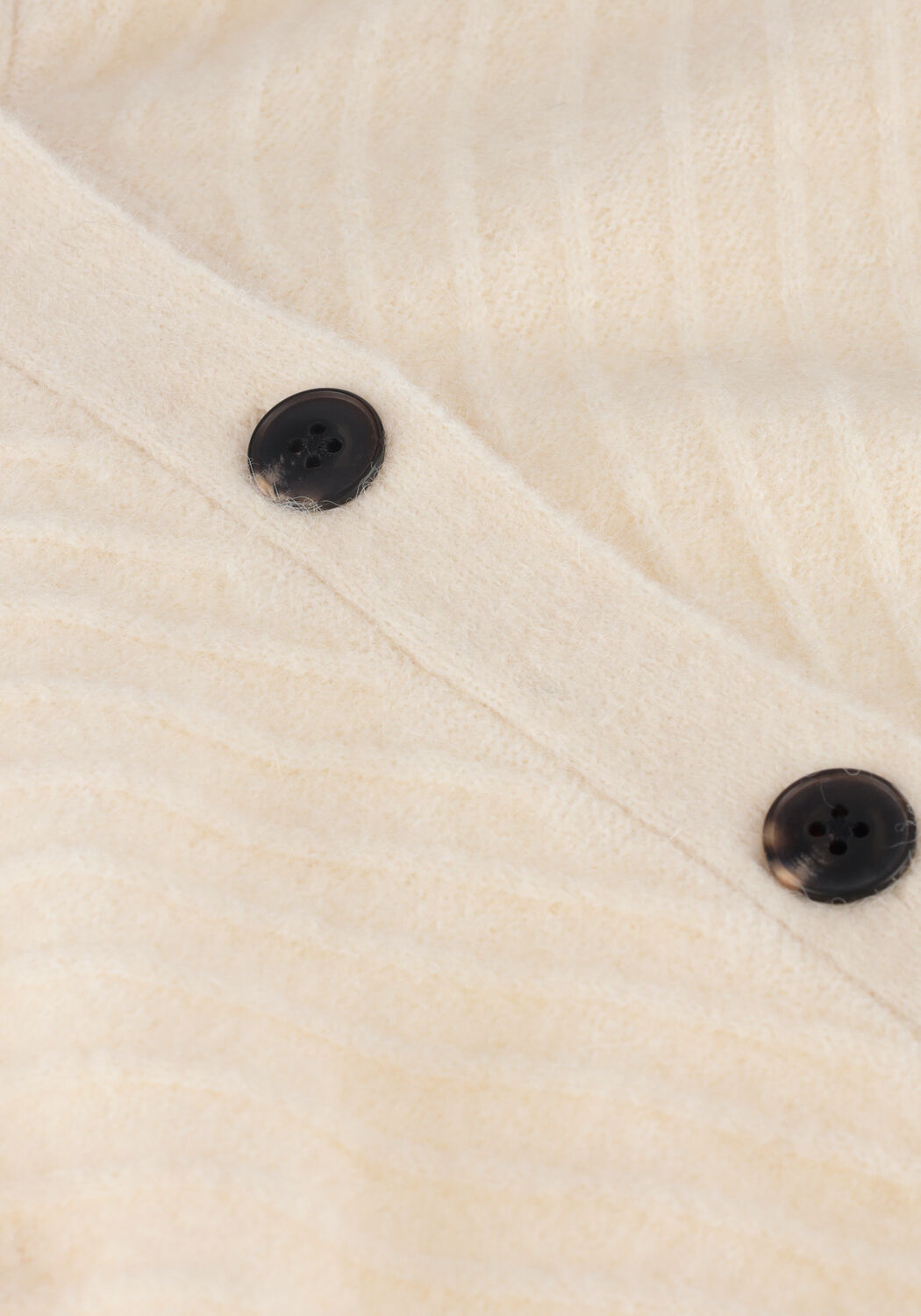 Beige SELECTED WOMEN Vest SIF SISSE LS KNIT CARDIGAN - large