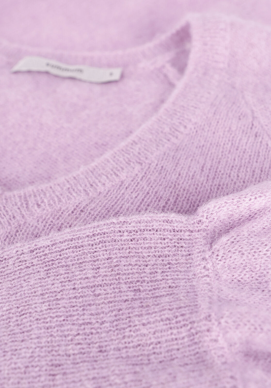 Paarse SUMMUM Trui V-NECK SWEATER FEATHER LIGHT A - large