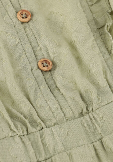 Groene DAILY7 Mini jurk DRESS STRUCTURE - large