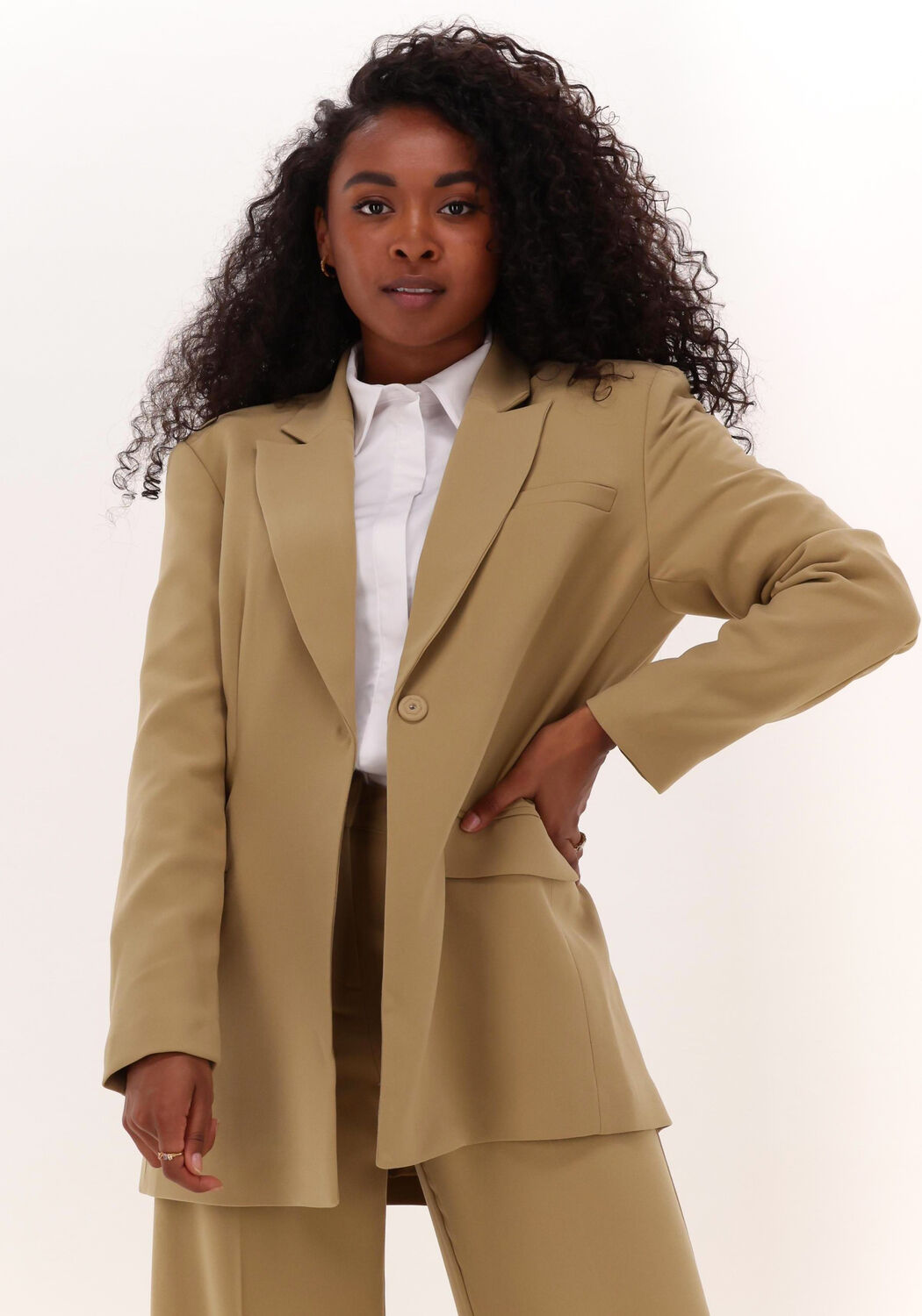 Khaki NOTES DU NORD Blazer OLIANA BLAZER Omoda