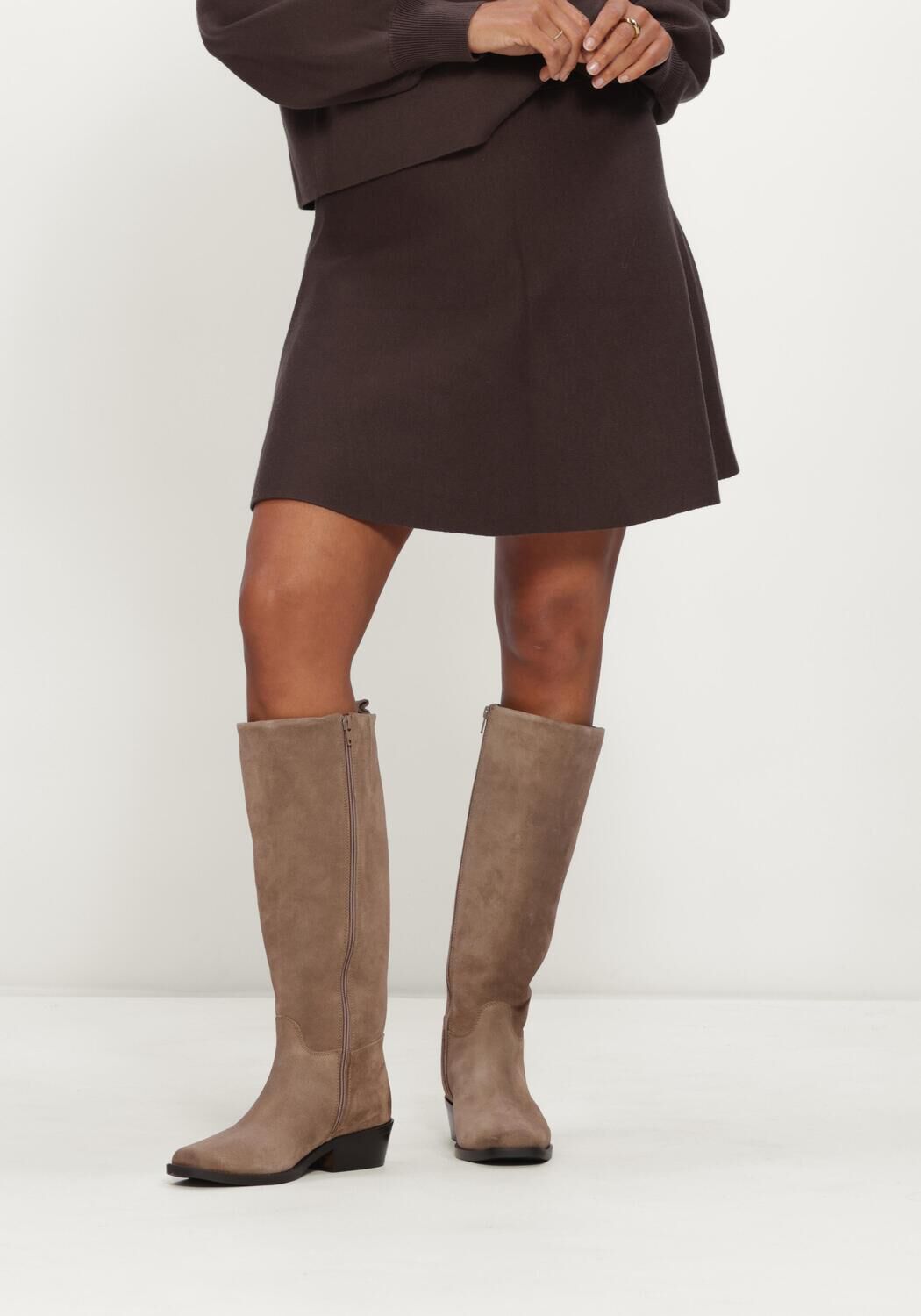 Bruine MSCH COPENHAGEN Minirok MSCHMERCY EAST SKIRT - large