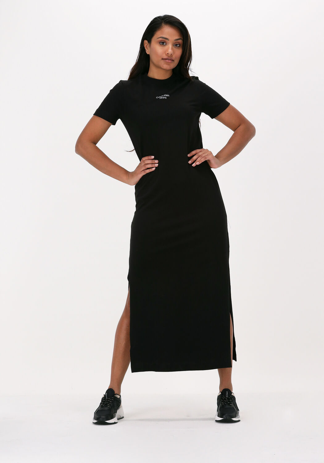 Calvin klein jurk zwart sales