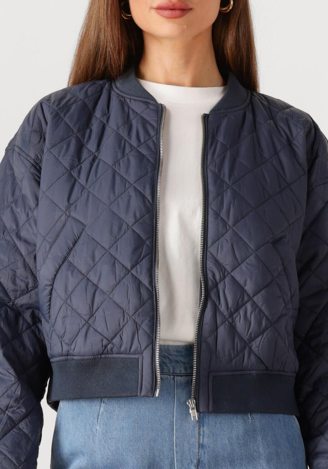 MODSTRÖM Modström Dames Jassen Hankmd Jacket Donkerblauw