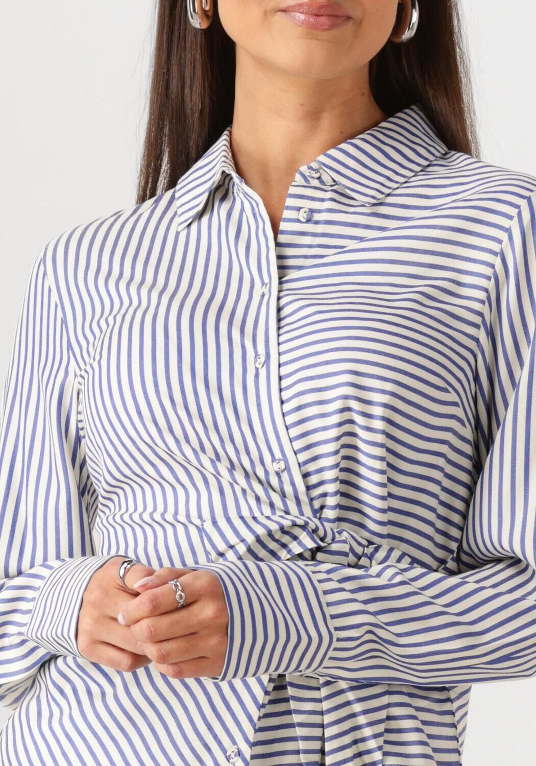 Y.A.S. Dames Blouses Yasestima Ls Tie Shirt Wit
