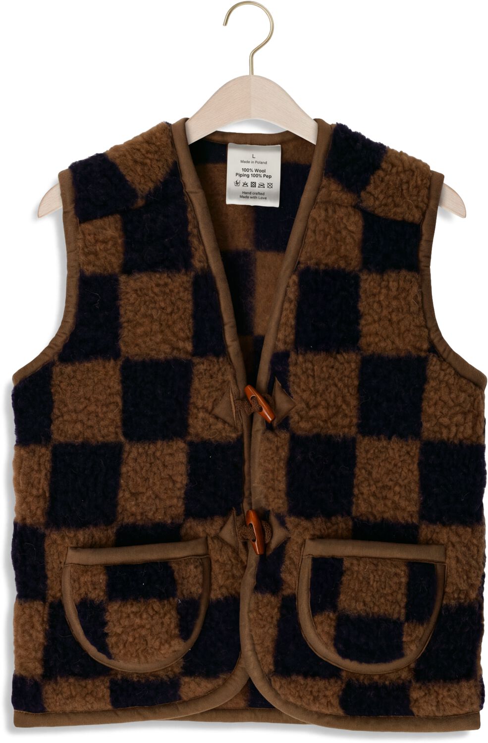 WE ARE WOVENS Jongens Jassen Bodywarmer Camel