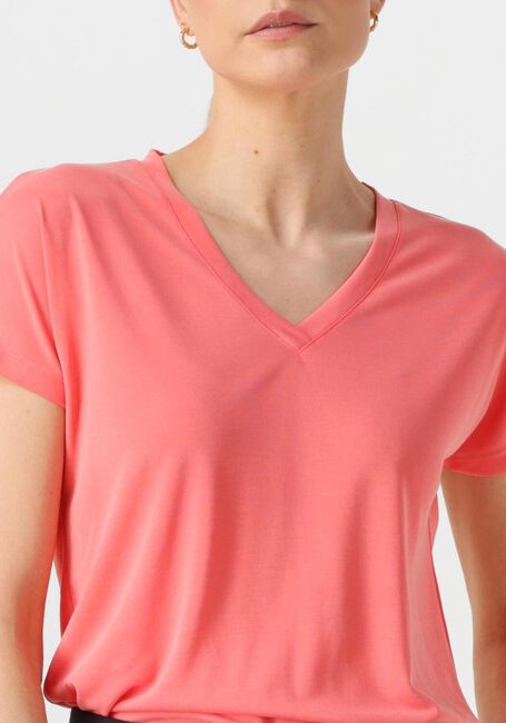 Koraal MSCH COPENHAGEN T-shirt MSCHFENYA MODAL V NECK TEE - large