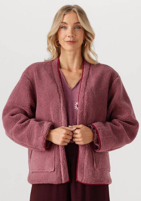 Paarse YDENCE Teddy jas JACKET SALLY - large
