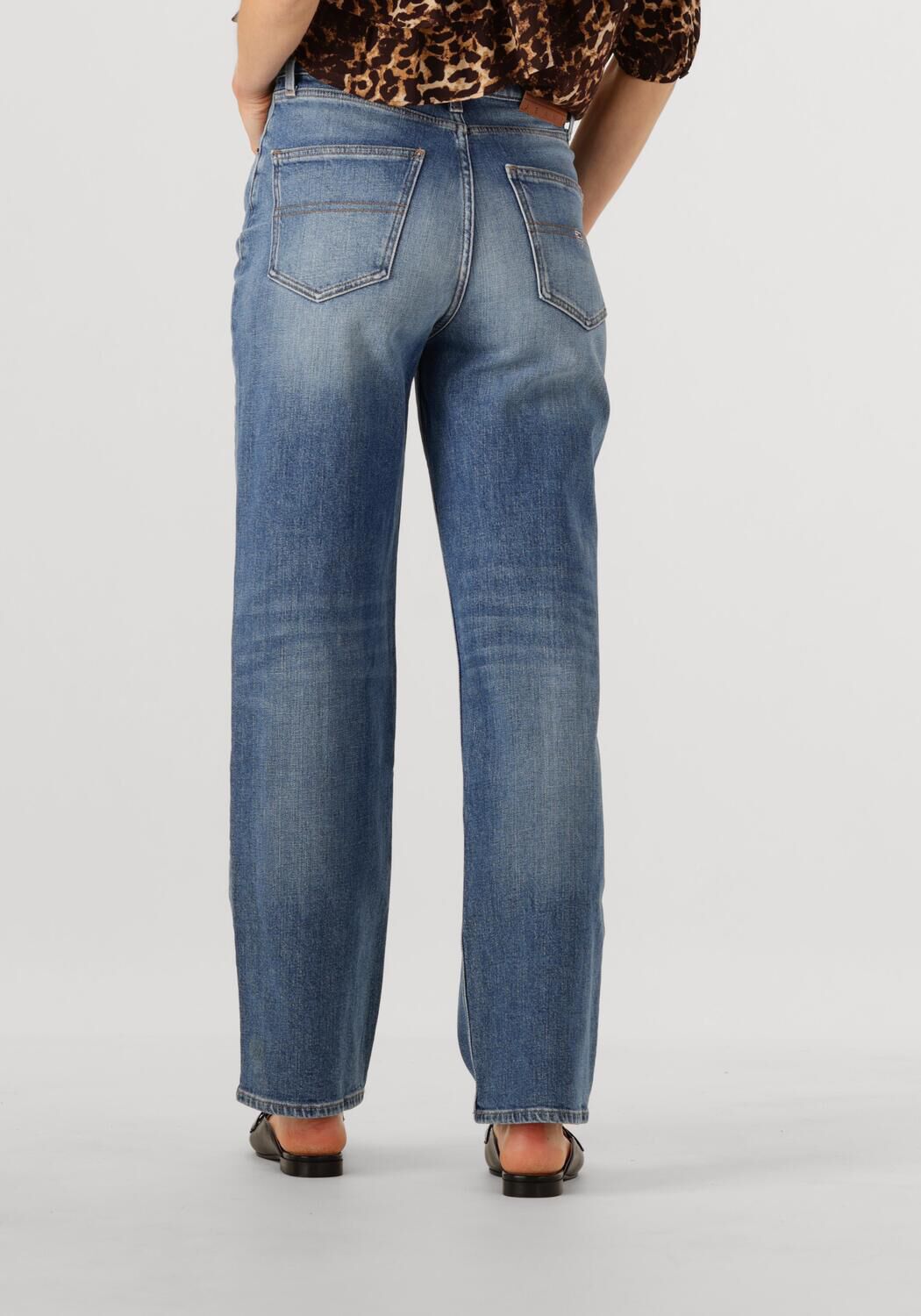 TOMMY JEANS Dames Jeans Layla Hr Slim Str Bi0134 Blauw